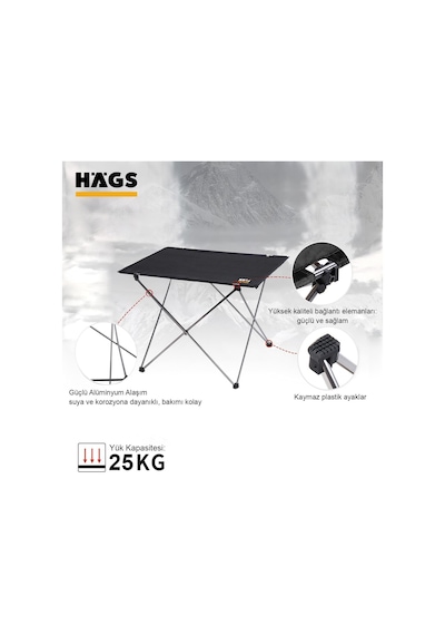 Ultralight Katlanır Kamp Masası, Piknik, Bbq, Doğa Aktiviteleri, Hiking, Plaj İçin Taşınabilir Kompakt Roll Up Outdoor Kamp Masası Büyük Boy - Mavi Diğer