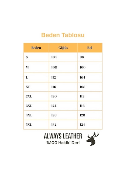 Always Leather Savran Deri Spor Kesim Hakiki Deri Mont 1803340002 Bordo