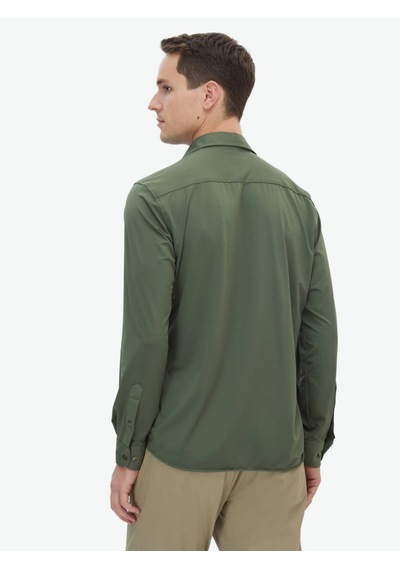 Kip Haki Regular Fit Casual Gömlek Haki