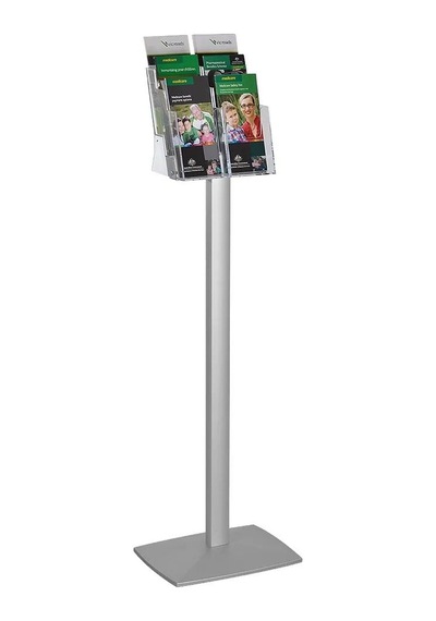Pillar Broşür Stand 6x1/3a4 10x21cm