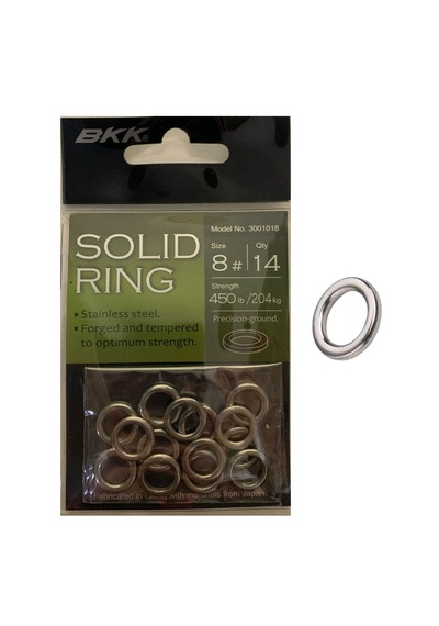 Bkk Solid Ring-51 No:8 Halka 14 Adet