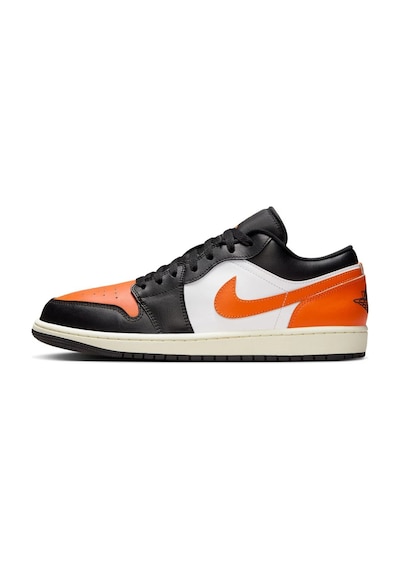 Nike Air Jordan 1 Low Leather Sneaker Hakiki Deri Unisex Günlük Spor Ayakkabı Siyah-turuncu Nike Air Jordan 1 Low Leather Sneaker Hakiki Deri Unisex Günlük Spor Ayakkabı Siyah-turuncu