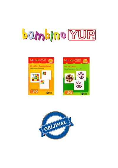 Bambinoyup 3 - 5 Yaş Dikkat Geliştirme Seti
