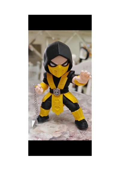 Mortal Kombat Scorpion Figür 20 Cm