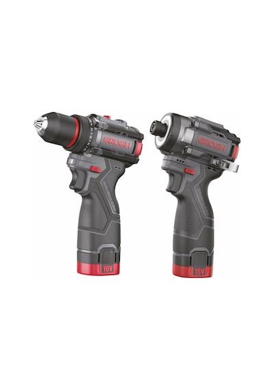 Grogh GRX9161S 16V 2'li Combo Matkap + Vidalama Set-1