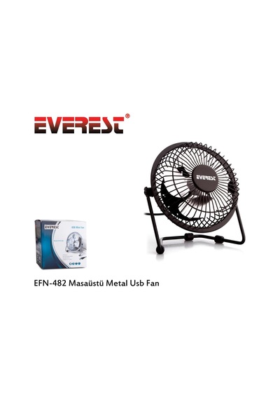 Everest Efn-482 Metal Usb Vantilatör Renkli