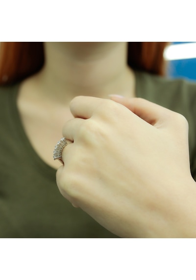Lova G Renk 0,35 Karat Pırlanta Beştaş Yüzük - 1070068