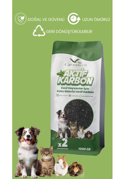 Carbontech Koku Giderici Aktif Karbon 1 KG