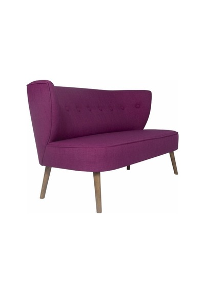 Bienville Loveseat İkili Koltuk Mor