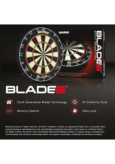 Winmau Blade 6 Dartboard Dart Hedef Tahtası