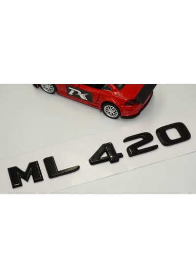 ML 420 Bagaj Parlak Siyah ABS 3M 3D Yazı Logo