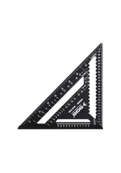 Sgs Sgs1696 Alüminyum Üçgen Gönye 300mm 0 - 300 MM