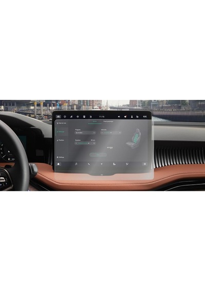 Skoda Superb 10 İnç Mat Ekran Koruyucu Multimedya Şeffaf