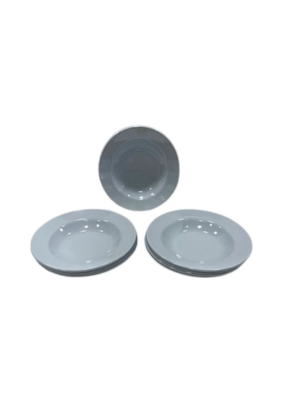 19 Cm Çukur Yemek Tabağı Renkli