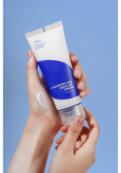 Isntree Hyaluronic Acid Aqua Gel Cream 100 Ml 5 Tip Hyalüronik Asit İçeren Yapışkanlık Hissi Bırakmayan Nemlendirici Krem