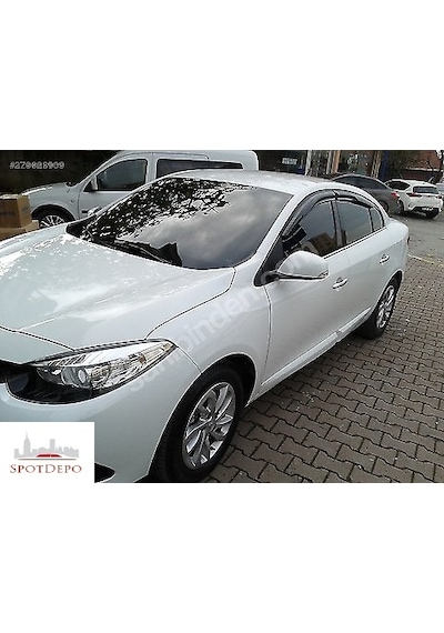 Renault Fluence Mügen Cam Rüzgarlığı 4'Lü Set 2010-2017