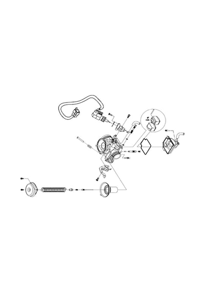 Haojue Hj125t-10e Karburator Takımı 13200h85220h000