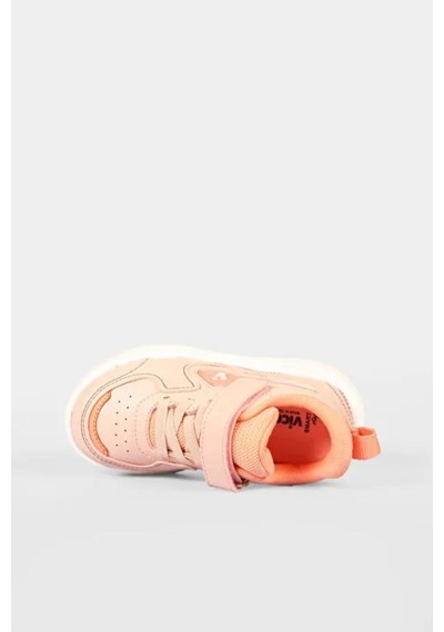Vicco Disnew Çocuk Cırtlı Işıklı Sneaker Ayakkabı 220.25y.111 PUDRA