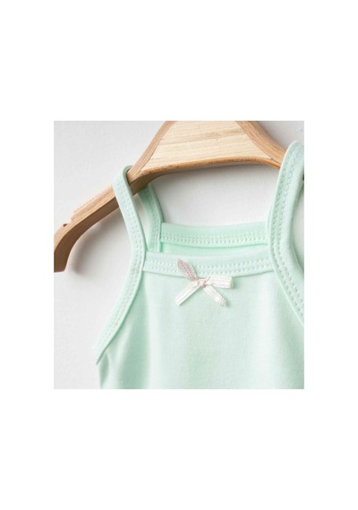 Eslenza Kız Bebek 2'li Zıbın - Mint Yeşili