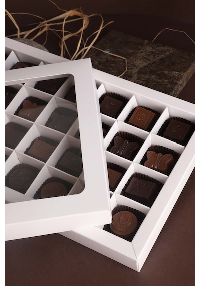 Moon Chocolat Special Handmade Dolgulu Çikolatae 28'li