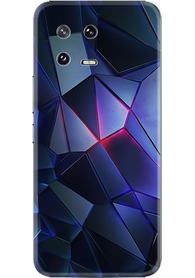 Xiaomi 13 Kılıf Resimli Desenli Silikon Platinium Series Üçgenler 2 1872