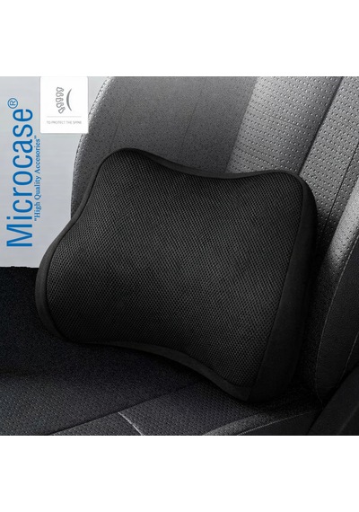 Microcase Ortopedik Memory Foam Nefes Alabilen Kumaş Oto Ve Koltuk Sırt Dayama Minderi Al5520