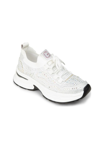 Deery Kadın Beyaz Taş Detaylı Sneaker Ayakkabı - 26303zbyzp01 Beyaz