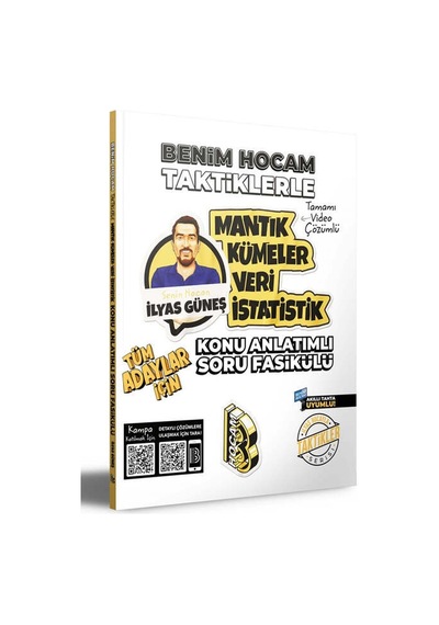 Tüm Adaylar İçin Taktiklerle Mantık Kümeler Veri İstatistik Konu Anlatımlı Soru Fasikülü- Benim Hocam Yayınları