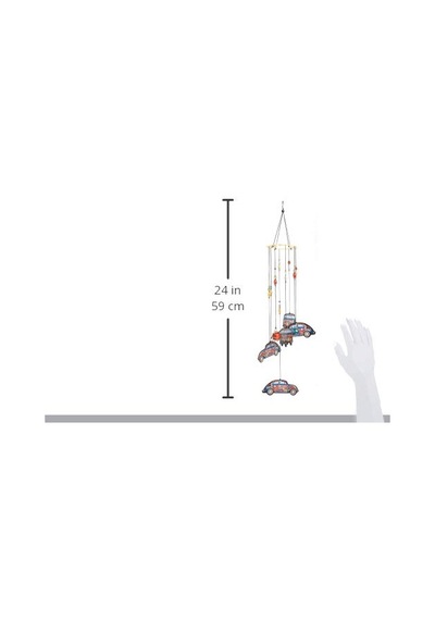 Spoontiques 11951 Hippi Arabası/aşk Otobüsü Rüzgar Çanı