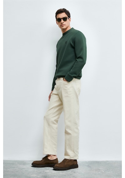 Lufian Grand Erkek Sweatshirt Yeşil Yeşil 112030192100600