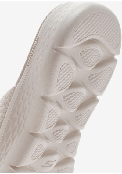 Skechers Go Walk Flex Sandal - Splendor Kadın Bej Parmak Arası Terlik 141404 Nat Bej