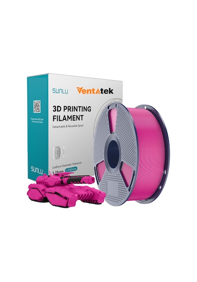 Sunlu Magenta Pla Filament - 1.75mm - 1 Kg Magenta