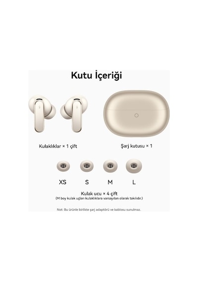 Huaweı Freebuds Pro 5 Kum Beji Tws Kulak İçi Bluetooth Kulaklık, Çift Sürücülü Yapay Zeka Gürültü