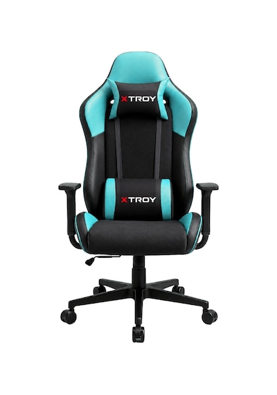 XTroy Bone Model 140 Yatan, Kumaş Oyuncu Koltuğu Turkuaz