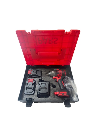 Pars PR-1593 1/2 1200NM Kömürsüz Çift Akülü Darbeli Somun Sıkma Makinesi