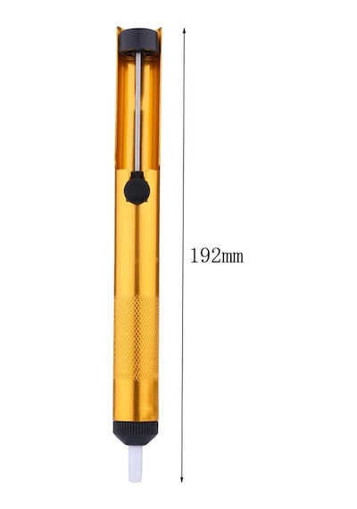 Zd-192, Yüksek Emişli Lehim Temizleme Pompası, Alüminyum, Metal, 192mm
