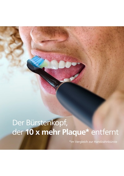 Philips Sonicare C3 Premium Plaque Defense, Orijinal Yedek Fırça Başlıkları, Siyah, 6'lı Paket, Hx9046/88