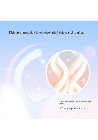 Diş İpi Ev Taşınabilir Tek Kullanımlık Diş İpi Çubuğu Diş İpi