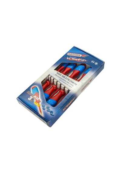 Gedore Magic Vde 1000v Düz Yıldız İzoleli Tornavida Takımı 7 Parça