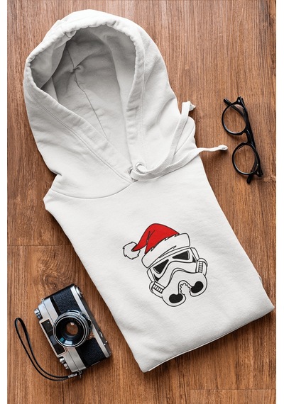 Star Wars Stormtrooper Yeni Yıl Kapşonlu Sweatshirt 001