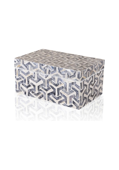 The Mia Sedef Dikdörtgen Kutu 25x16x12 Cm Tlc0087