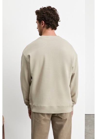 Grımelange Nedved Erkek Taş Rengi Sweatshirt Diğer