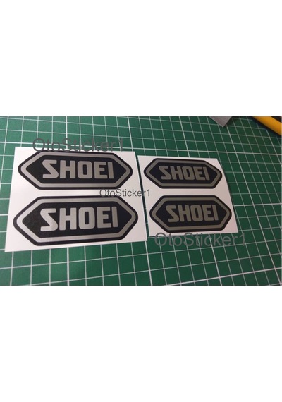 Oto Sticker Shoei Sticker Seti 4 Adet Tüm Renkler  -