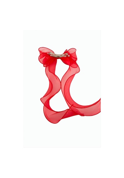Çift Fiyonglu Tül Otomatik Toka 30 Cm Çok Renkli