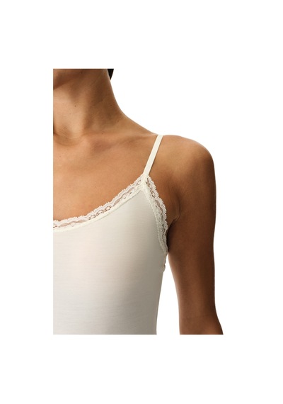 Penti Beyaz Lace Dantel Detaylı Bodysuit