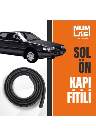 Mazda 626 Sedan 1988-1991 Sol Ön Kapı Fitili-a Kalite-numlas-nm4190