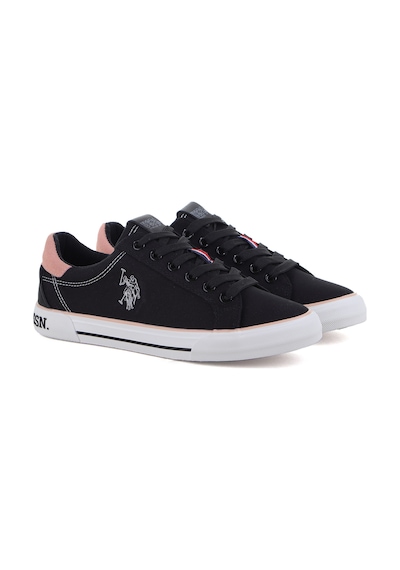 U.s. Polo Assn. Rachel Rahat Tabanlı Kadın Convers Ayakkabı 867800000526 01 Siyah Siyah