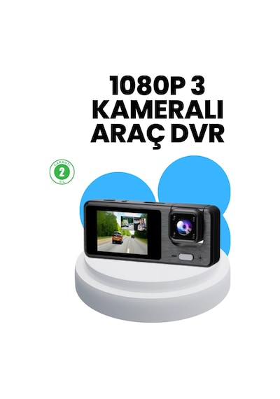 Geri Görüş Monitörlü Araç Kamerası 2 İnç Ekran, Hareket Algılama 03309785