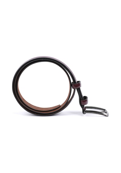 Morven Erkek Bordo Classic Rugan Deri Kemer 22mc006006750 Bordo