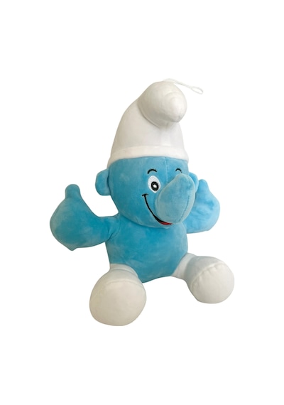 Şirinler Peluş Sevimli Şirin Pelüş 30cm Mavi - Beyaz